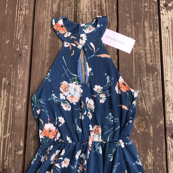 Flower Romper • NWT - Picture 3 of 3